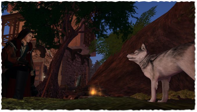 Two old friends meet